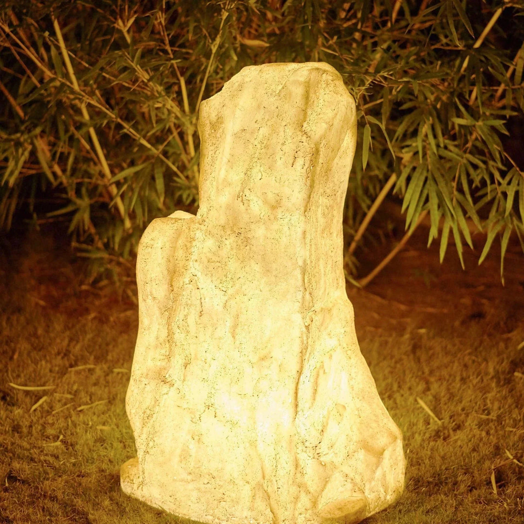 Żywa Kamienna Lampa Zewnętrzna