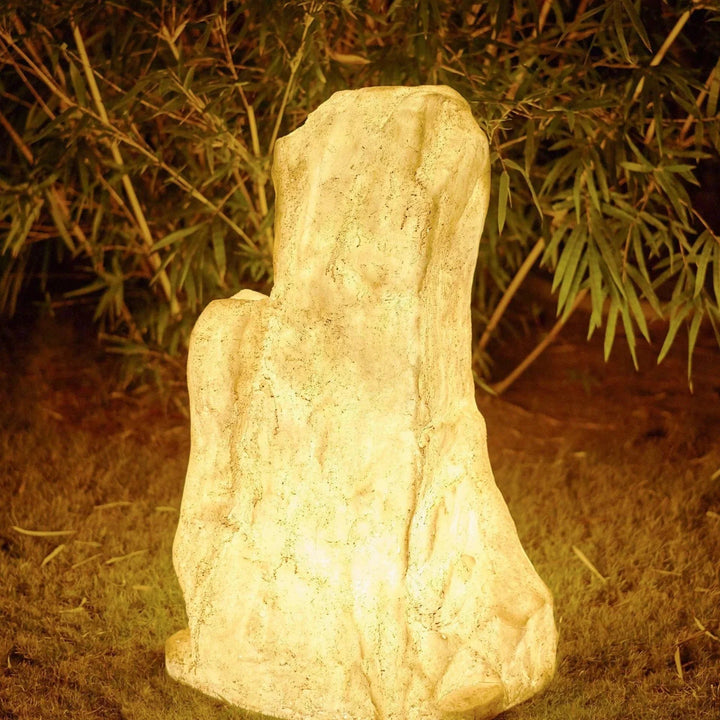 Żywa Kamienna Lampa Zewnętrzna