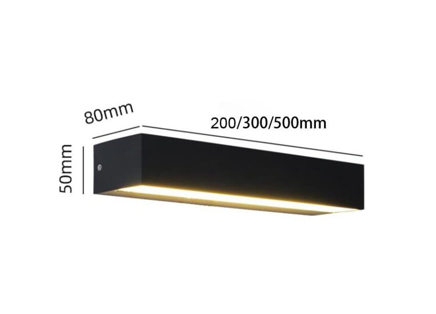 Luminous Outdoor Bar Wall Light