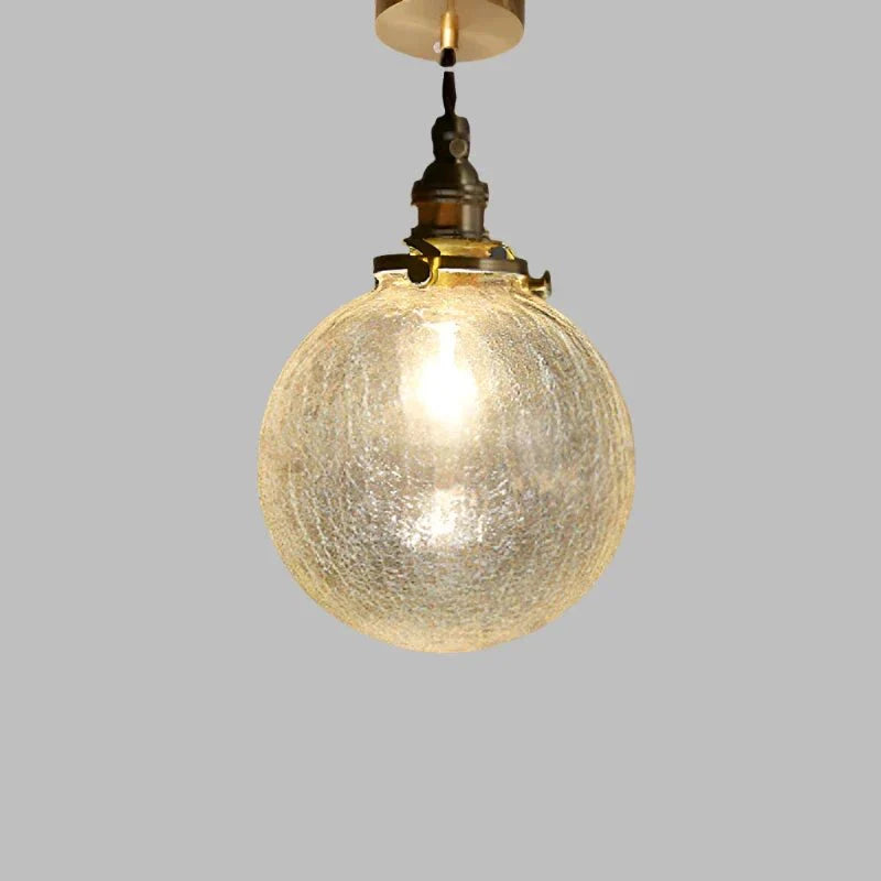 Szklana lampa wisząca Crystal