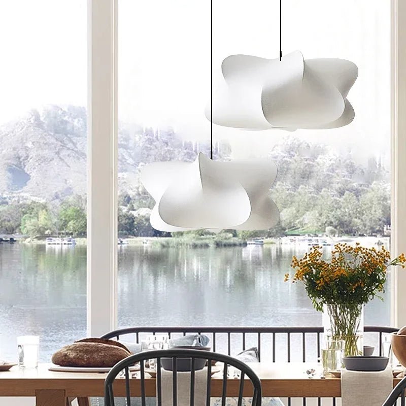 Lampa wisząca Wabi Sabi z jedwabiu Japonii