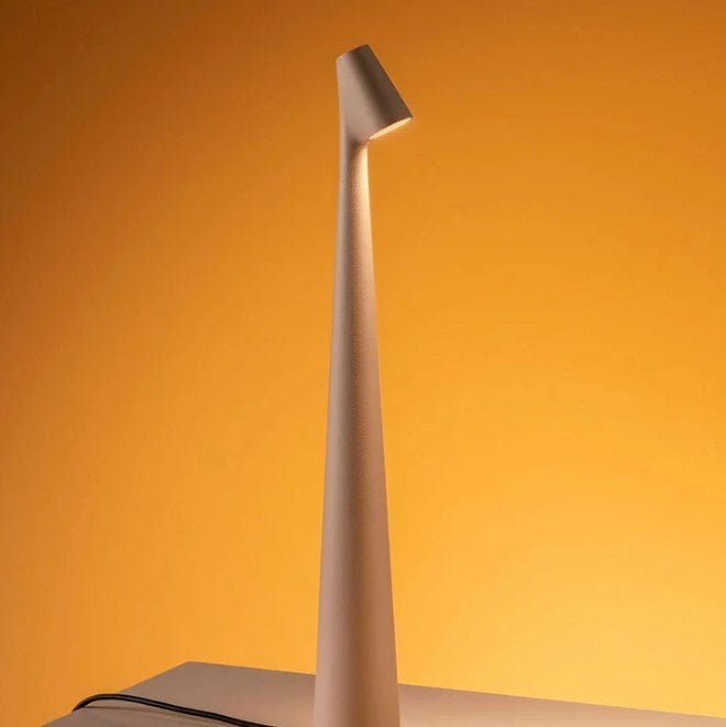 LuminaVista™ lampa stołowa LED – designerska, przenośna lampa do wnętrz