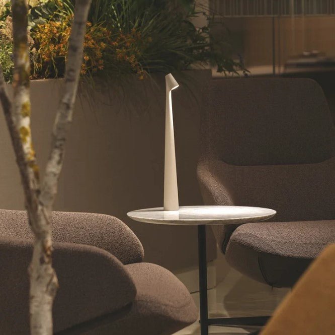 LuminaVista™ lampa stołowa LED – designerska, przenośna lampa do wnętrz