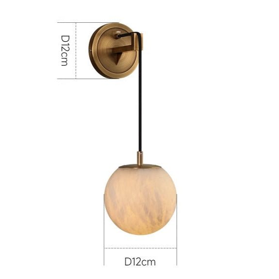 Marbell Minimalistyczna lampa ścienna
