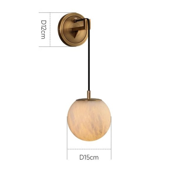 Marbell Minimalistyczna lampa ścienna