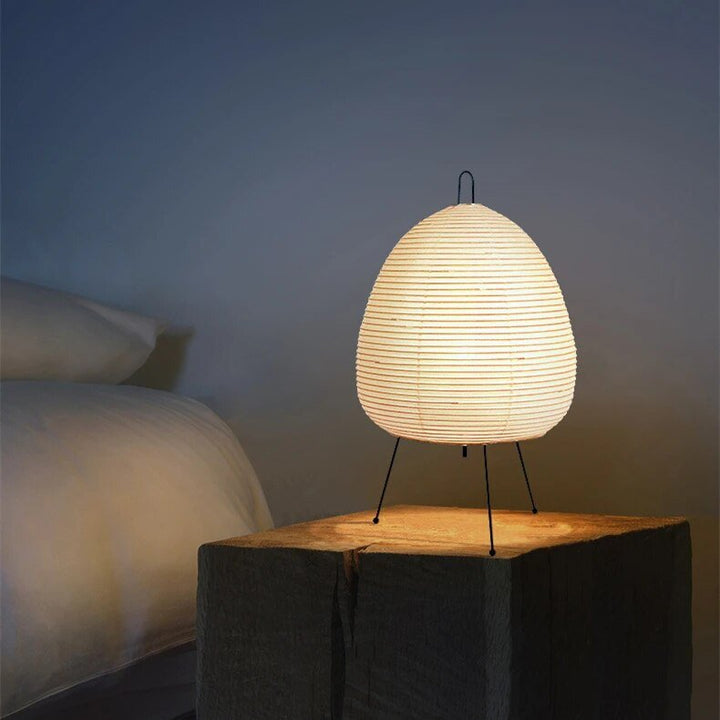 Japońska lampa z papieru ryżowego - Lampa z papieru ryżowego