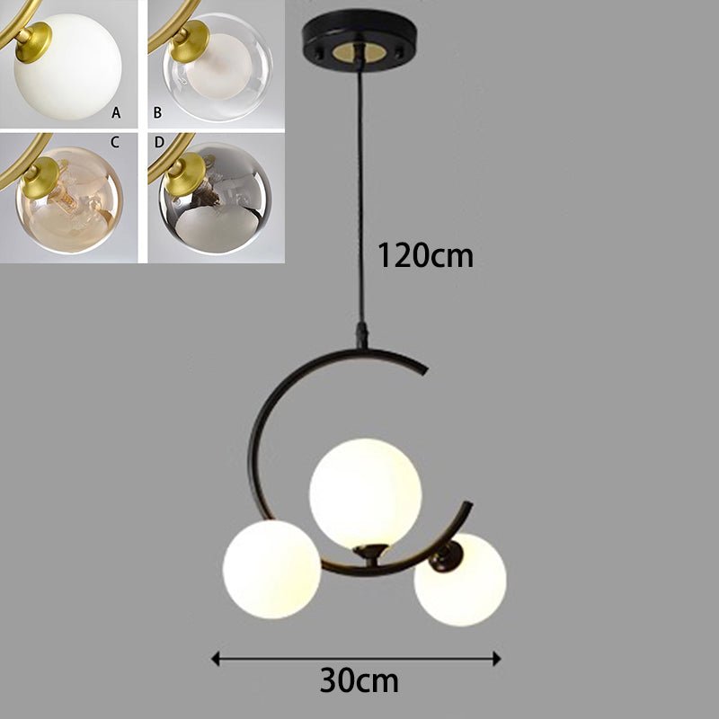 Nowoczesna Lampa Wisząca LED do Dekoracji Wnętrz