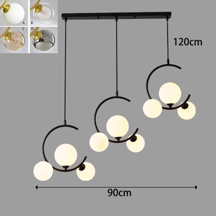 Nowoczesna Lampa Wisząca LED do Dekoracji Wnętrz