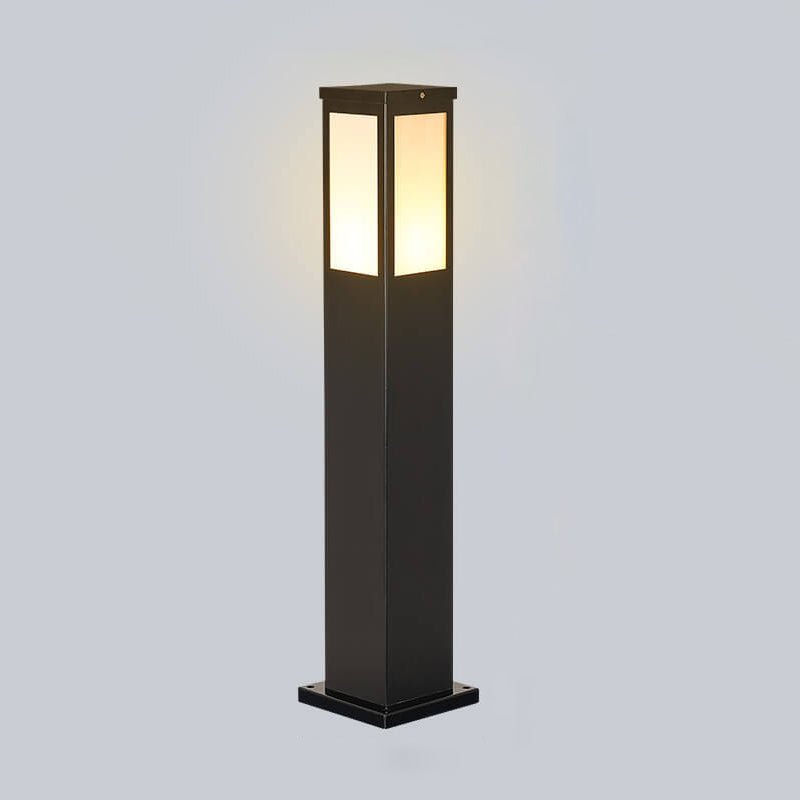 Nowoczesna lampa ogrodowa na energię słoneczną