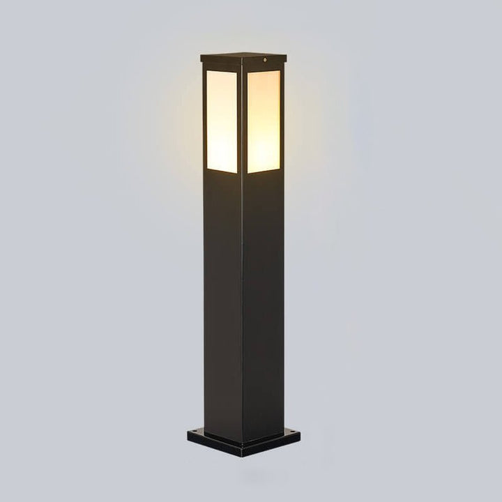 Nowoczesna lampa ogrodowa na energię słoneczną