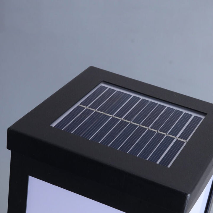 Nowoczesna lampa ogrodowa na energię słoneczną