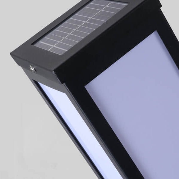 Nowoczesna lampa ogrodowa na energię słoneczną
