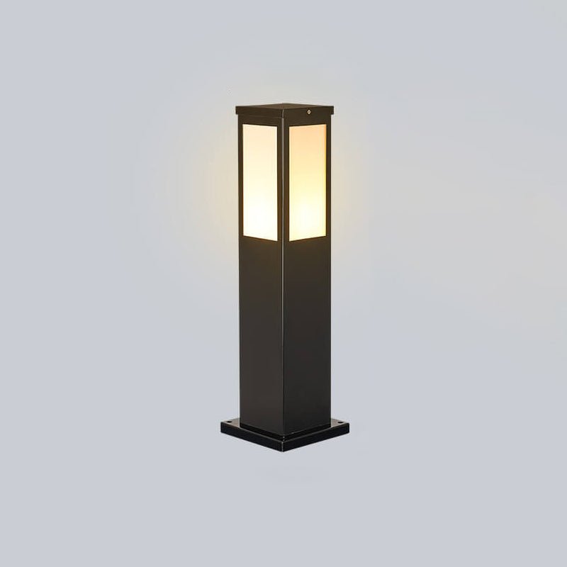 Nowoczesna lampa ogrodowa na energię słoneczną