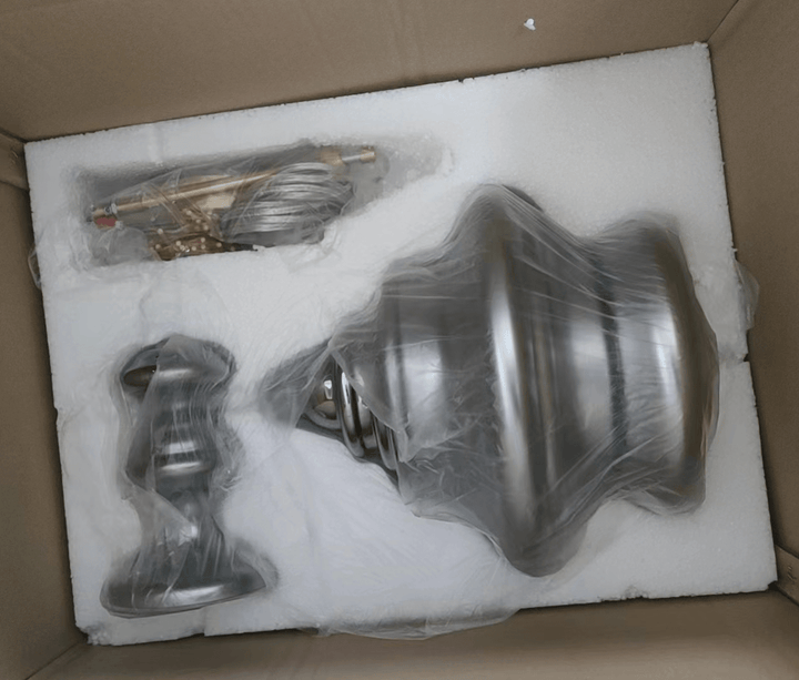 Nowoczesna Szara Szklana Lampa Wisząca z Gwiazdami