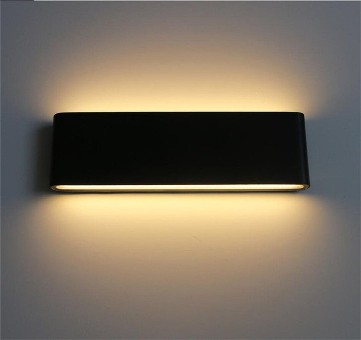 Nowoczesna Lampa Ścienna LED Wodoodporna na Zewnątrz