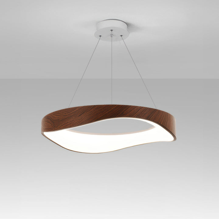 Nowoczesna Okrągła Lampa Wisząca LED do Wszechstronnego Oświetlenia Wnętrz