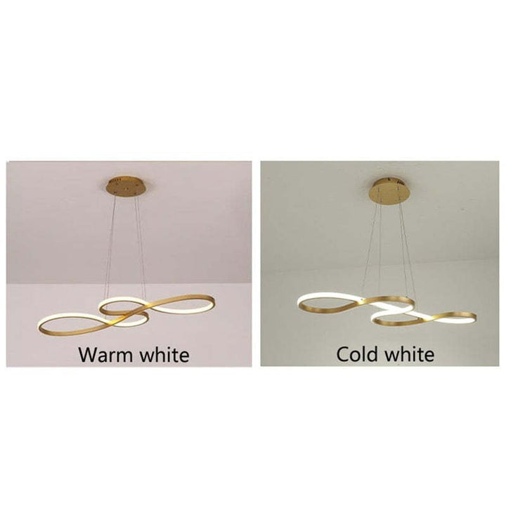Muzyczne nuty Projekt LED Lampa wisząca