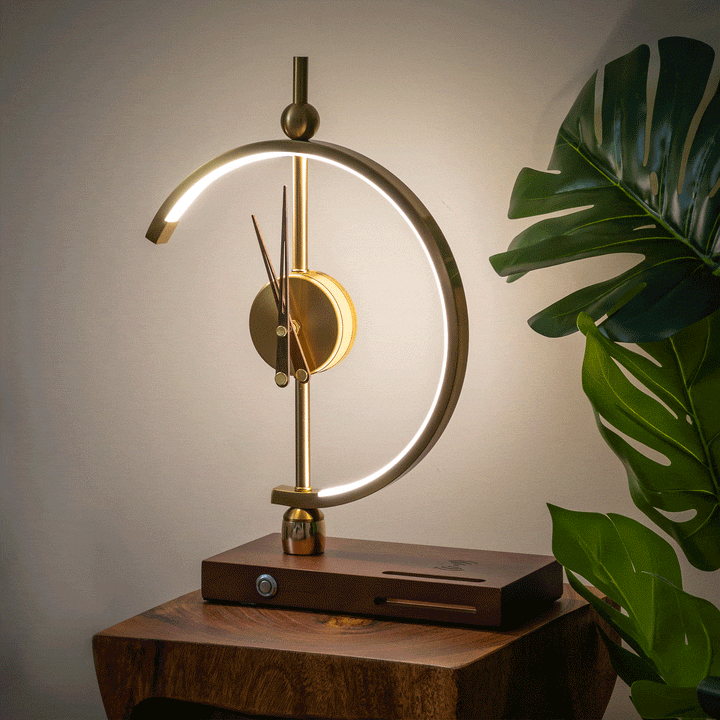 NagoyaLight™ | Luksusowa Lampa Zegarowa i Ładowarka