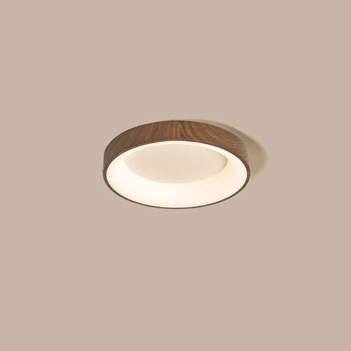 Naturalna Drewniana Lampa sufitowa