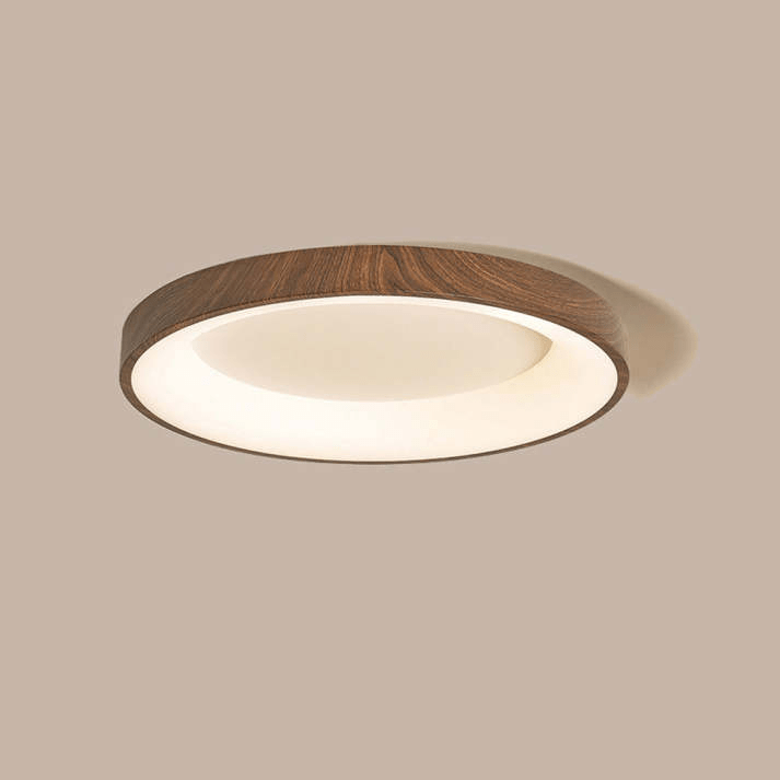 Naturalna Drewniana Lampa sufitowa