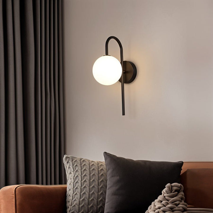 Lampa ścienna Nidia