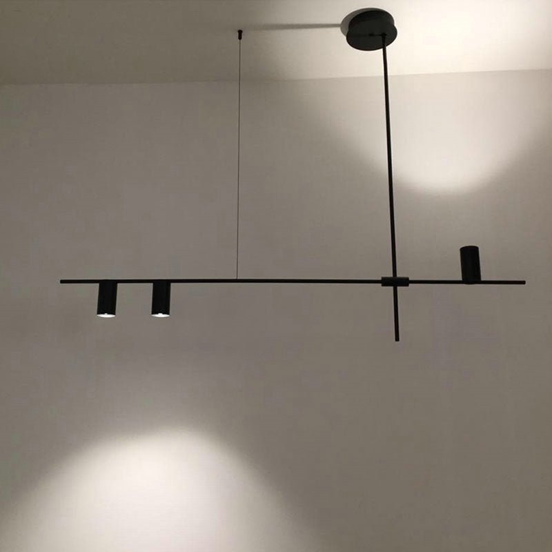 Nowoczesna lampa wisząca Noreen z długim wykończeniem