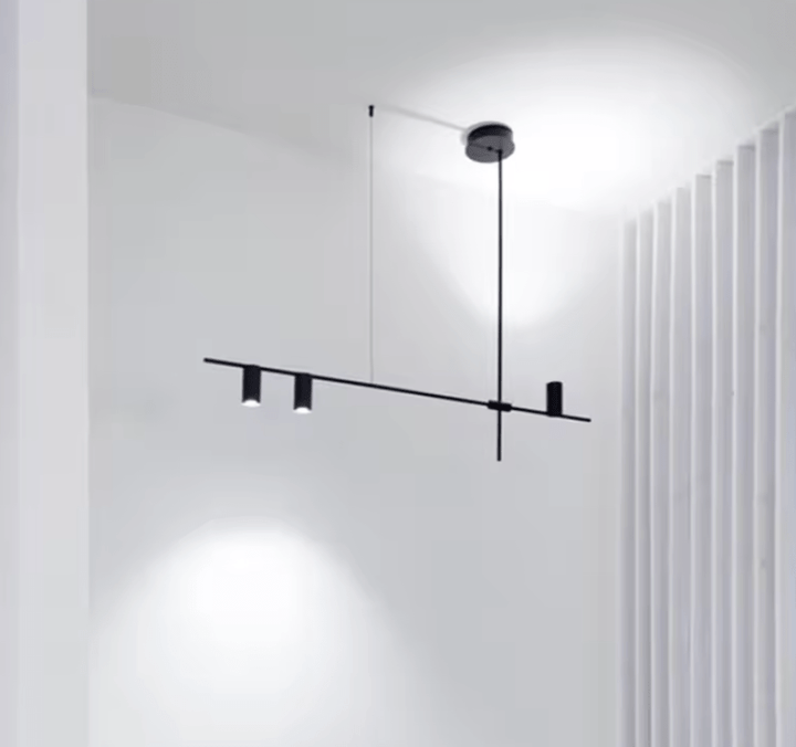 Nowoczesna lampa wisząca Noreen z długim wykończeniem