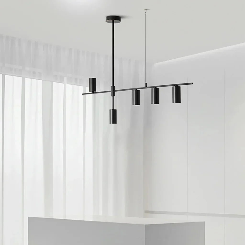 Nowoczesna lampa wisząca Noreen z długim wykończeniem