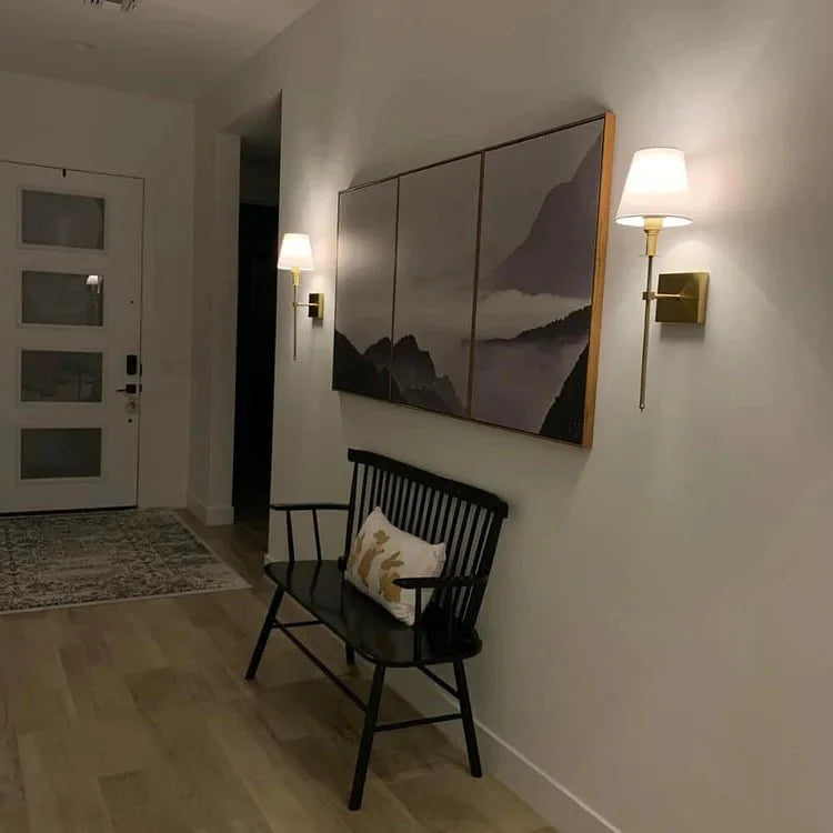 Ładowalna bezprzewodowa lampa ścienna (2 pak)