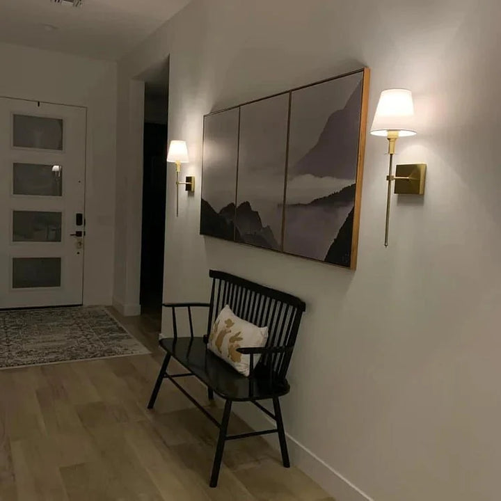 Ładowalna bezprzewodowa lampa ścienna (2 pak)