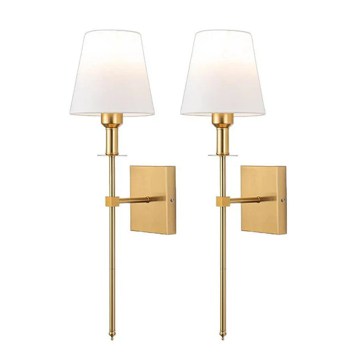 Ładowalna bezprzewodowa lampa ścienna (2 pak)