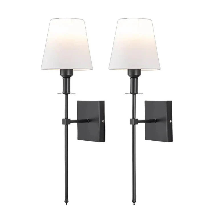 Ładowalna bezprzewodowa lampa ścienna (2 pak)