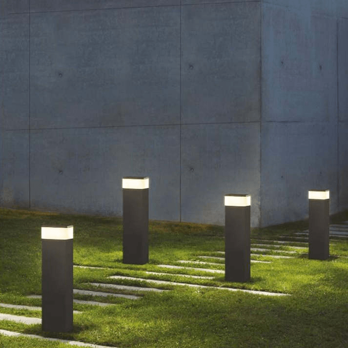Orr Industrie Design LED Lampa Zewnętrzna Prostokątna Metalowa