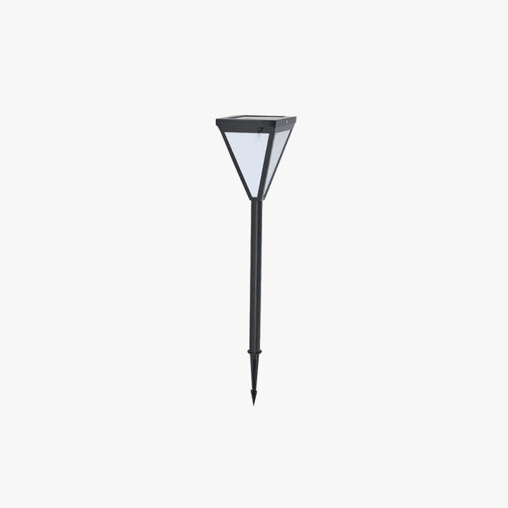 Lampa Zewnętrzna LED Orr Nowoczesny Design Metal Akryl Czarna