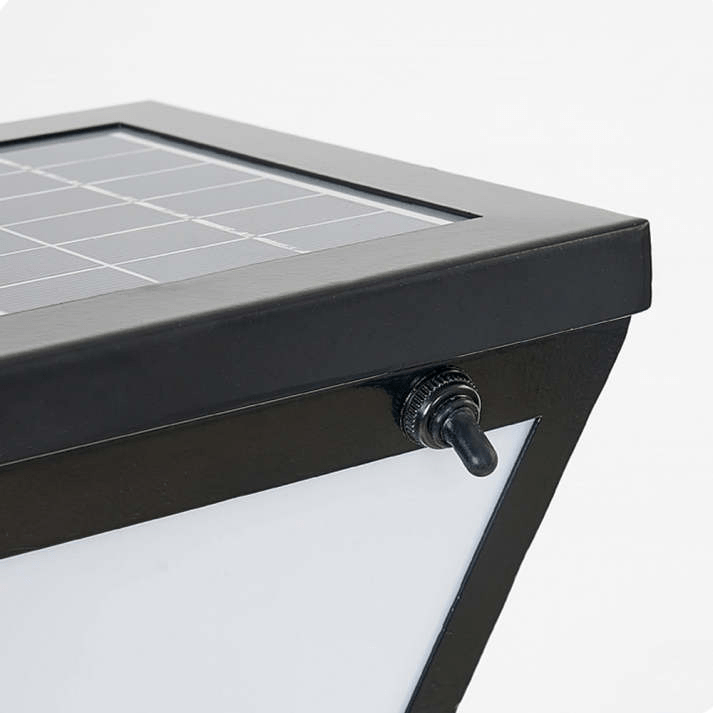 Lampa Zewnętrzna LED Orr Nowoczesny Design Metal Akryl Czarna