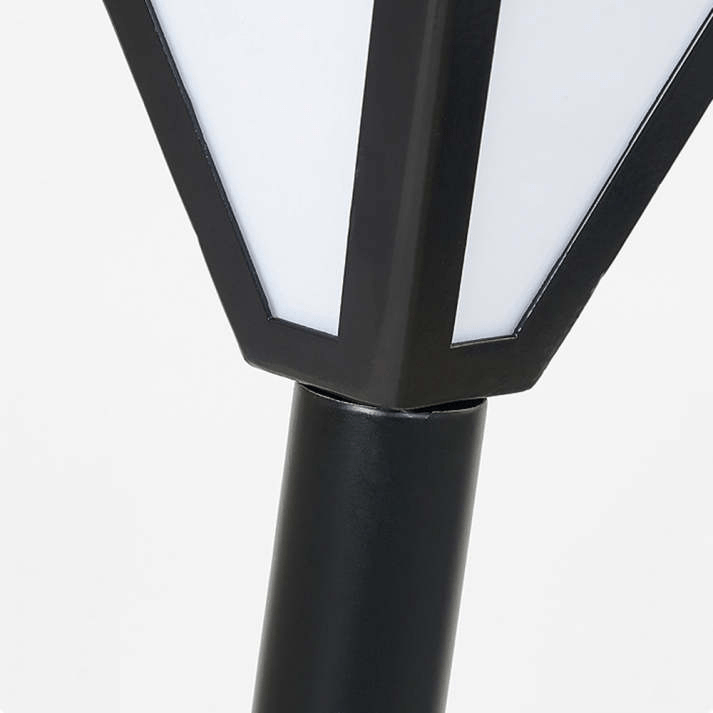 Lampa Zewnętrzna LED Orr Nowoczesny Design Metal Akryl Czarna