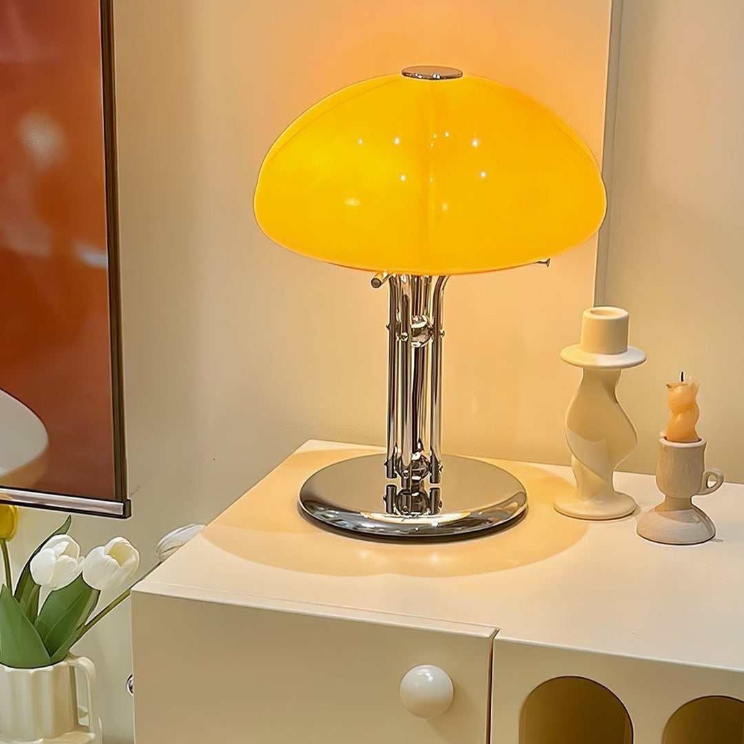Lampa stołowa Bauhaus z grzybem