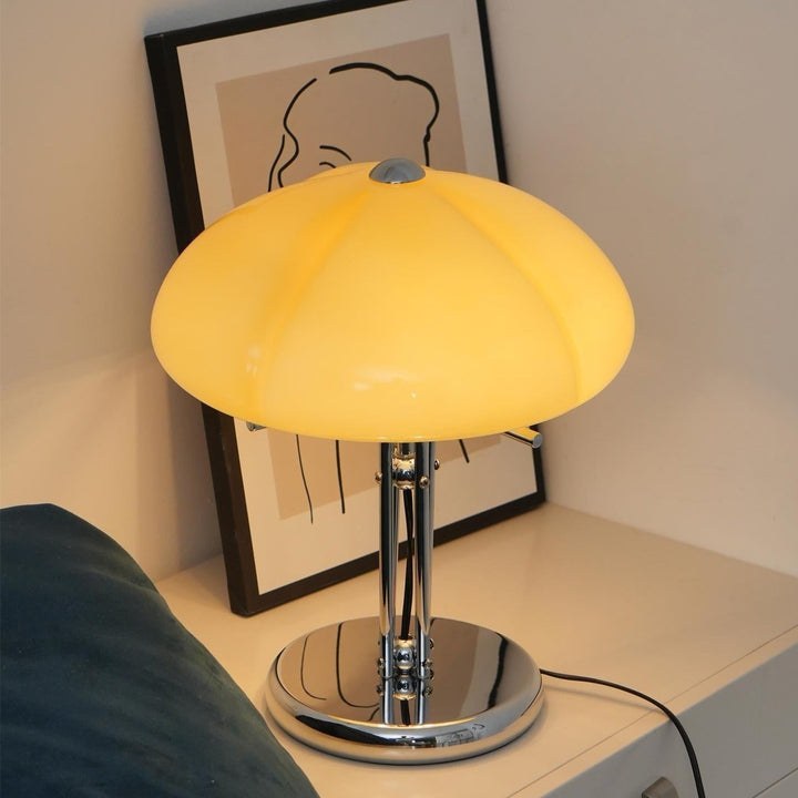Lampa stołowa Bauhaus z grzybem