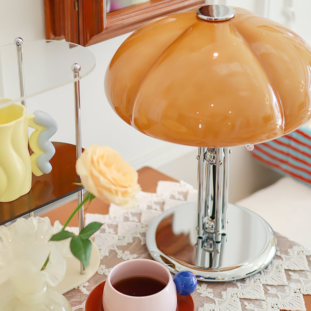 Lampa stołowa Bauhaus z grzybem
