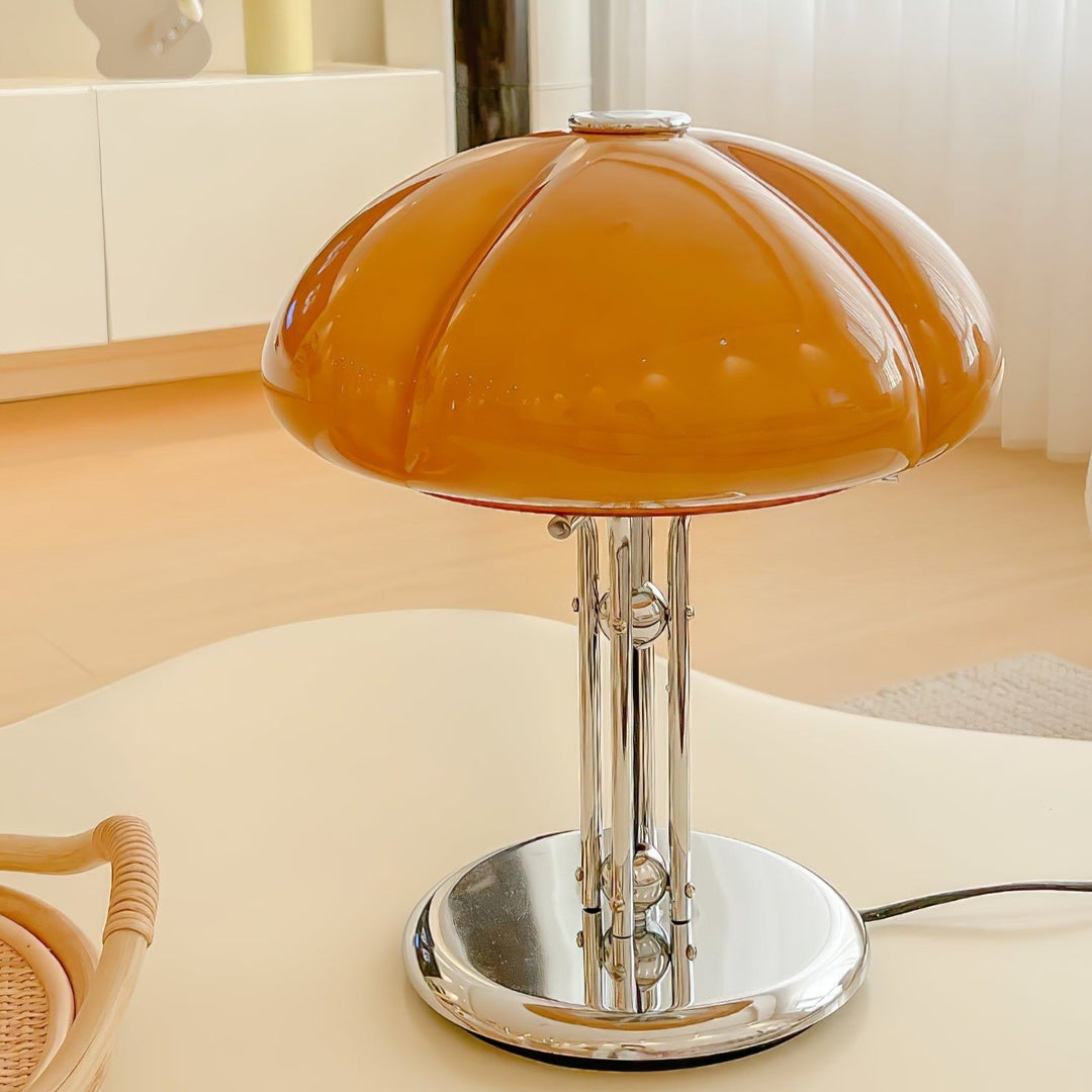 Lampa stołowa Bauhaus z grzybem