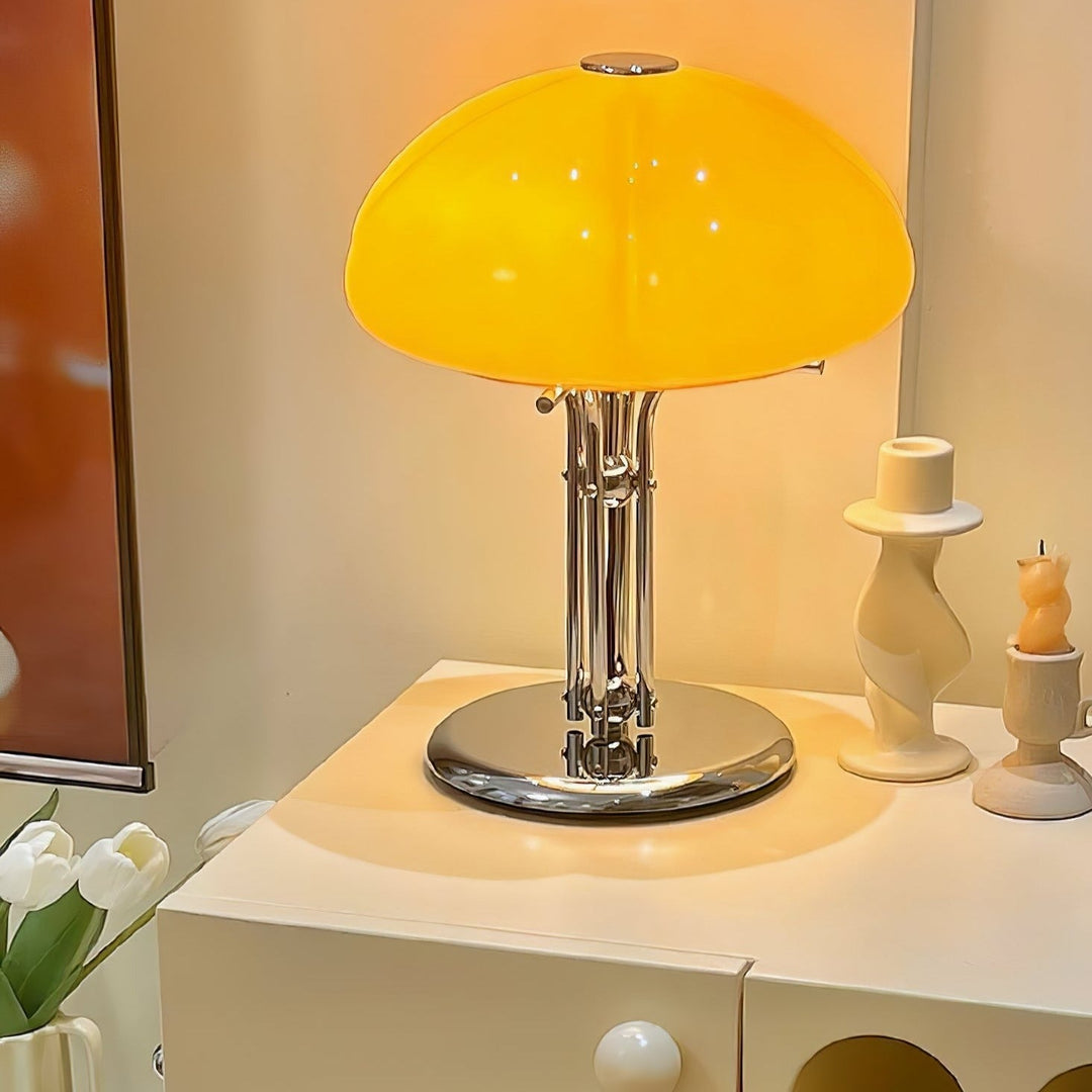 Lampa stołowa Bauhaus z grzybem