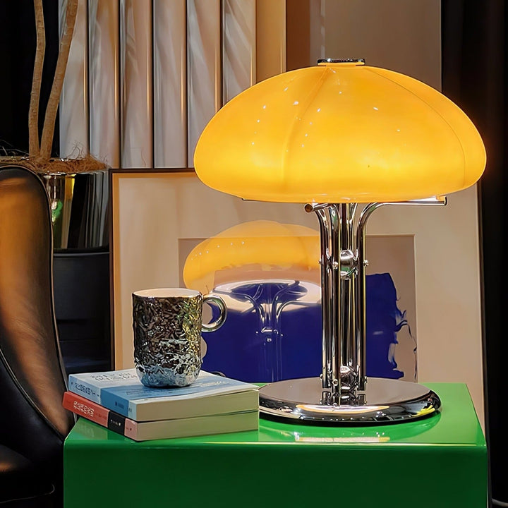 Lampa stołowa Bauhaus z grzybem