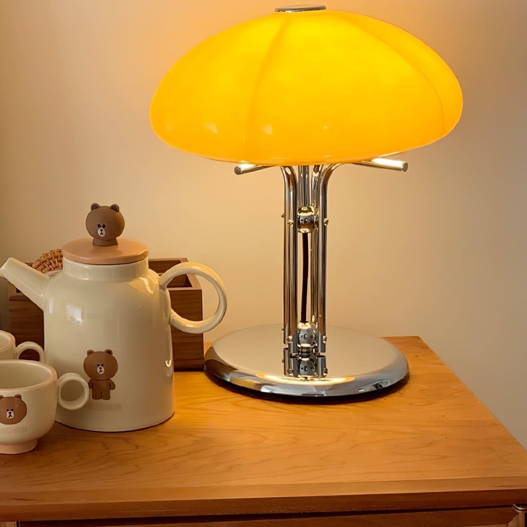 Lampa stołowa Bauhaus z grzybem