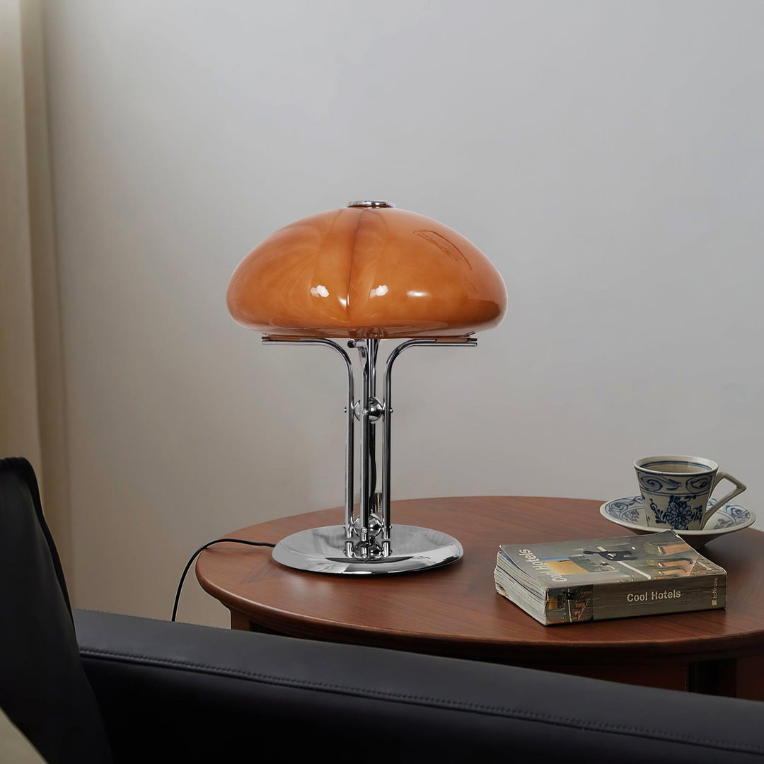 Lampa stołowa Bauhaus z grzybem
