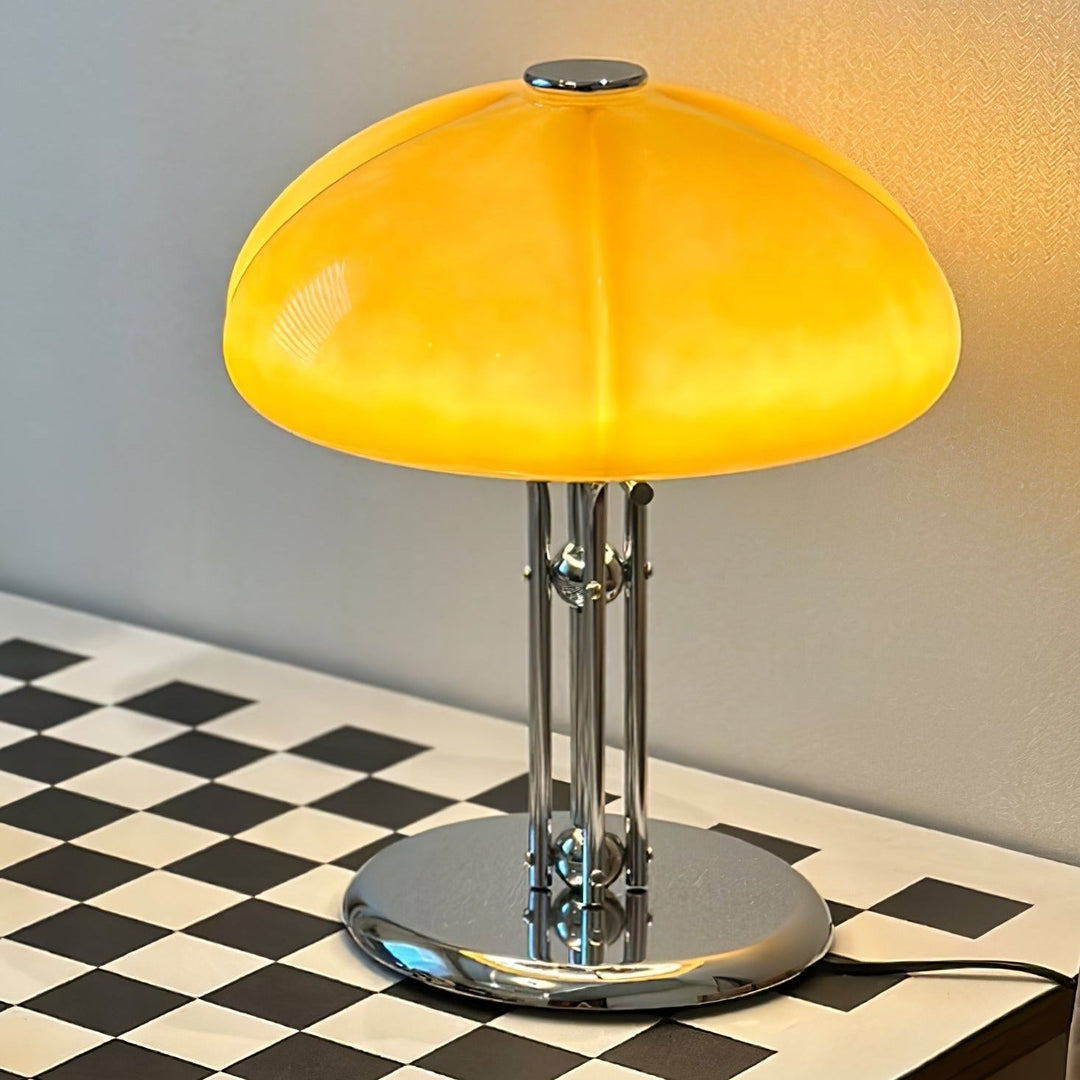 Lampa stołowa Bauhaus z grzybem