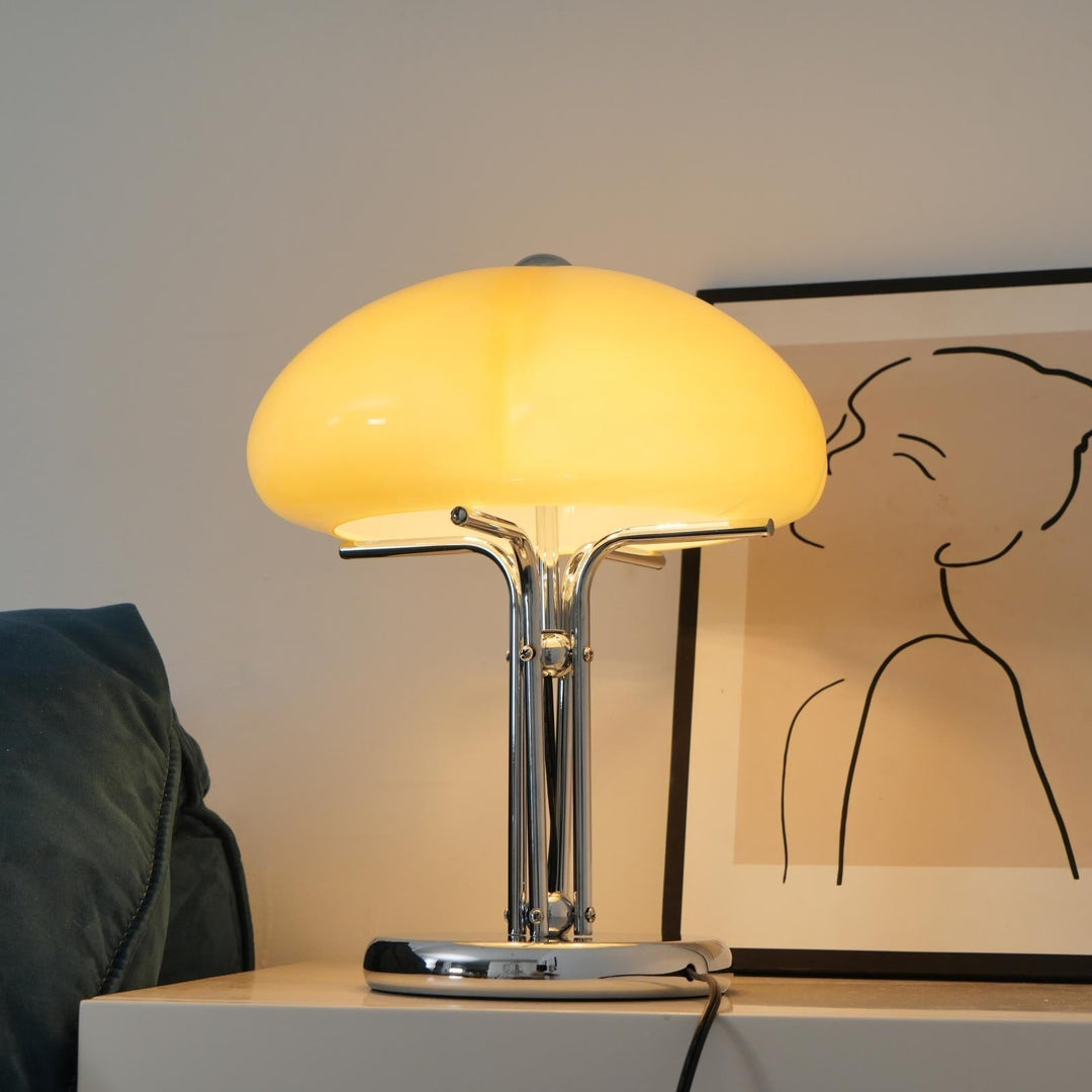 Lampa stołowa Bauhaus z grzybem