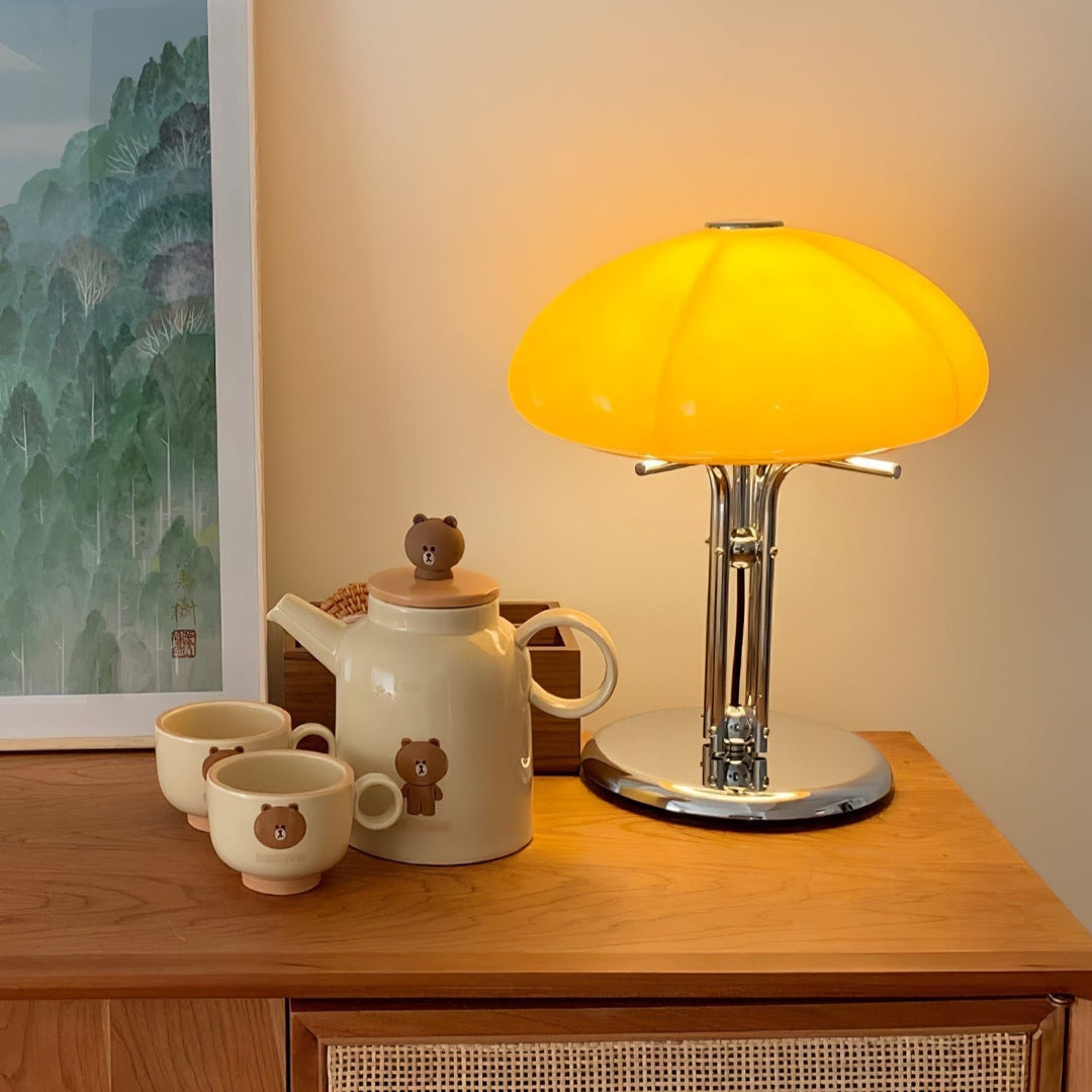 Lampa stołowa Bauhaus z grzybem