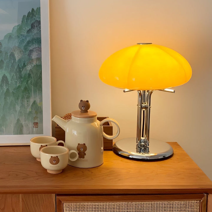 Lampa stołowa Bauhaus z grzybem