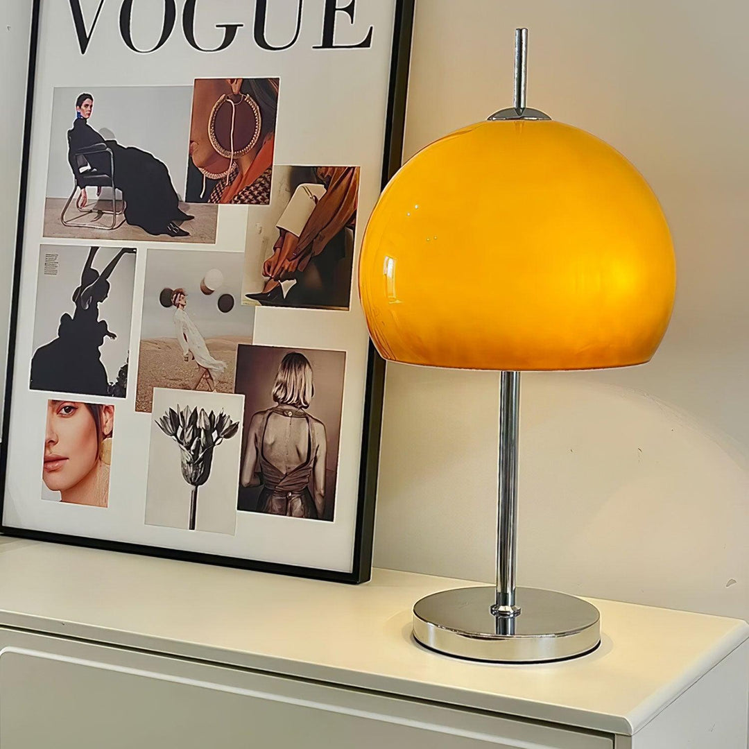 Lampa stołowa Bauhaus z grzybem