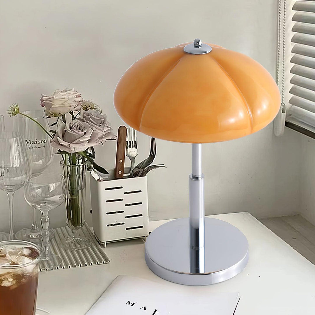 Lampa stołowa Bauhaus z grzybem